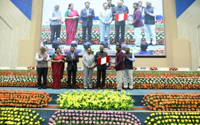 Professor S Nagarathinam won National Award